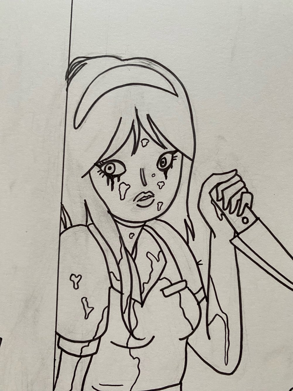 FINAL GIRL original art