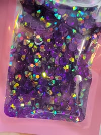Image 5 of Purple rhinestone 