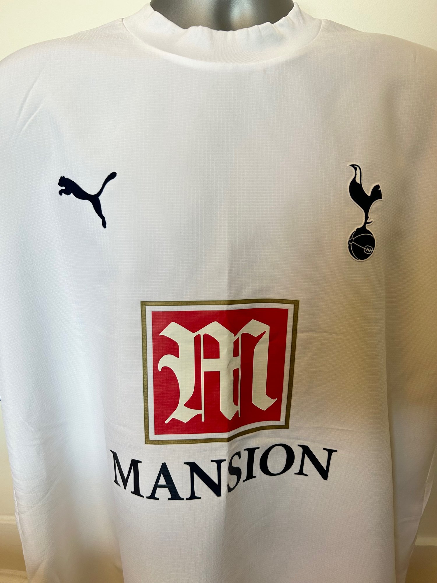 Image of Tottenham Hotspur “DEFOE 18” 2006/07 Home Shirt + UEFA patch (XL)