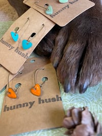 Image 2 of Small Enameled Hearts 