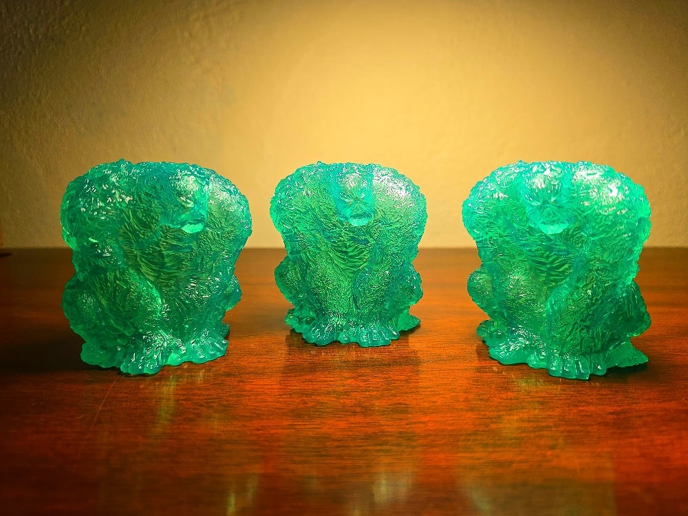 Image of UV Swampy Swamp Green Glass