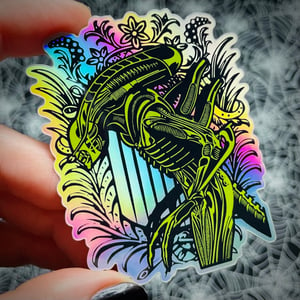 Image of XENOMORPH Holographic Sticker 3