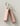 Iamrachel - long pale pink rectangle earrings 