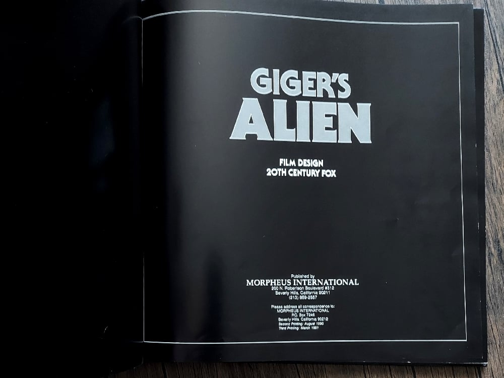 Giger's Alien,by H.R. Giger.