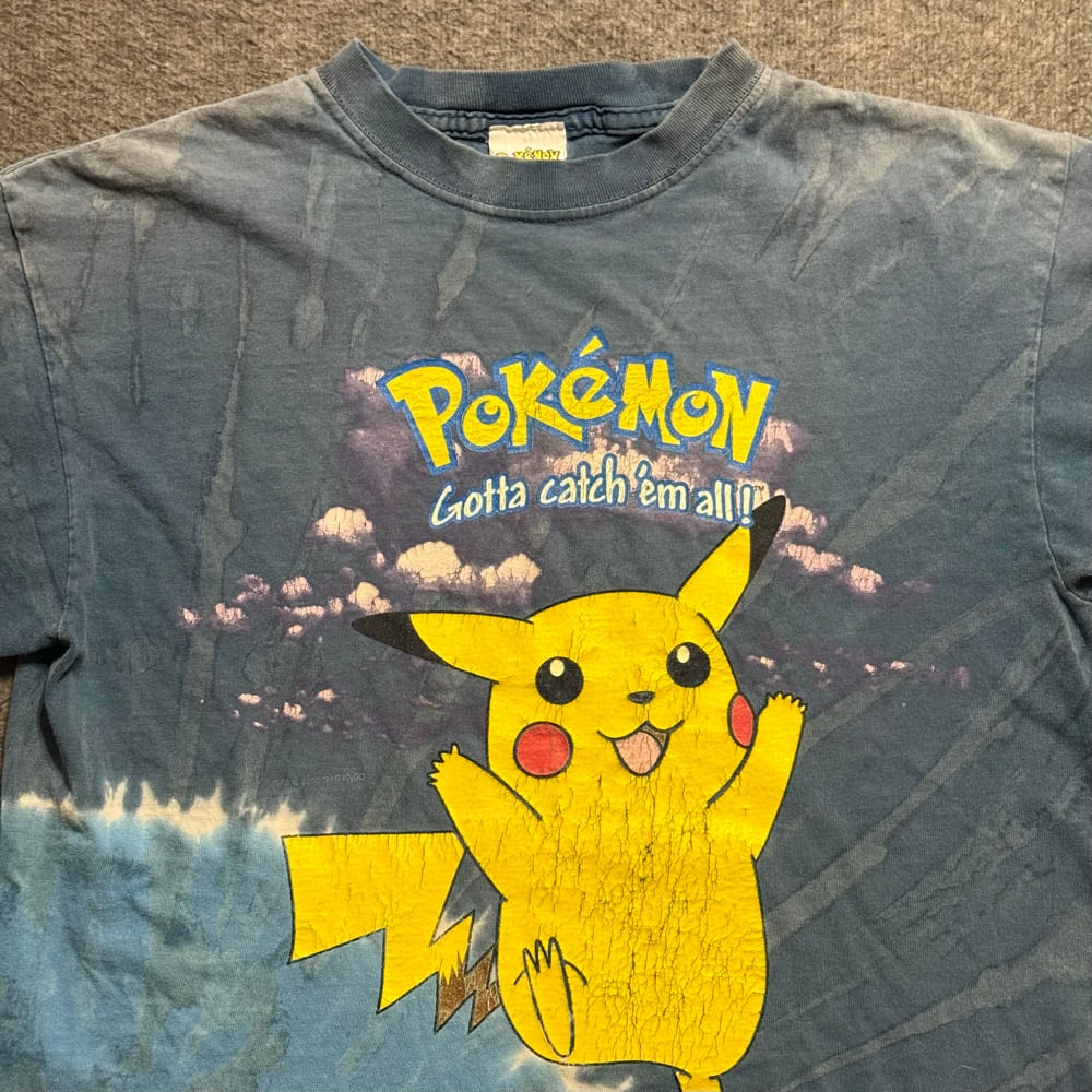 Image of 2000s Pokemon Pikachu Promo Graphic Tee (S)