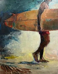 Image 1 of Painting / maleri / “Mod lyset” / 120x150 cm