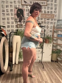 Image 2 of Zara denim shorts 