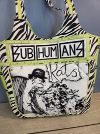 Image 2 of Subhumans oversized tote