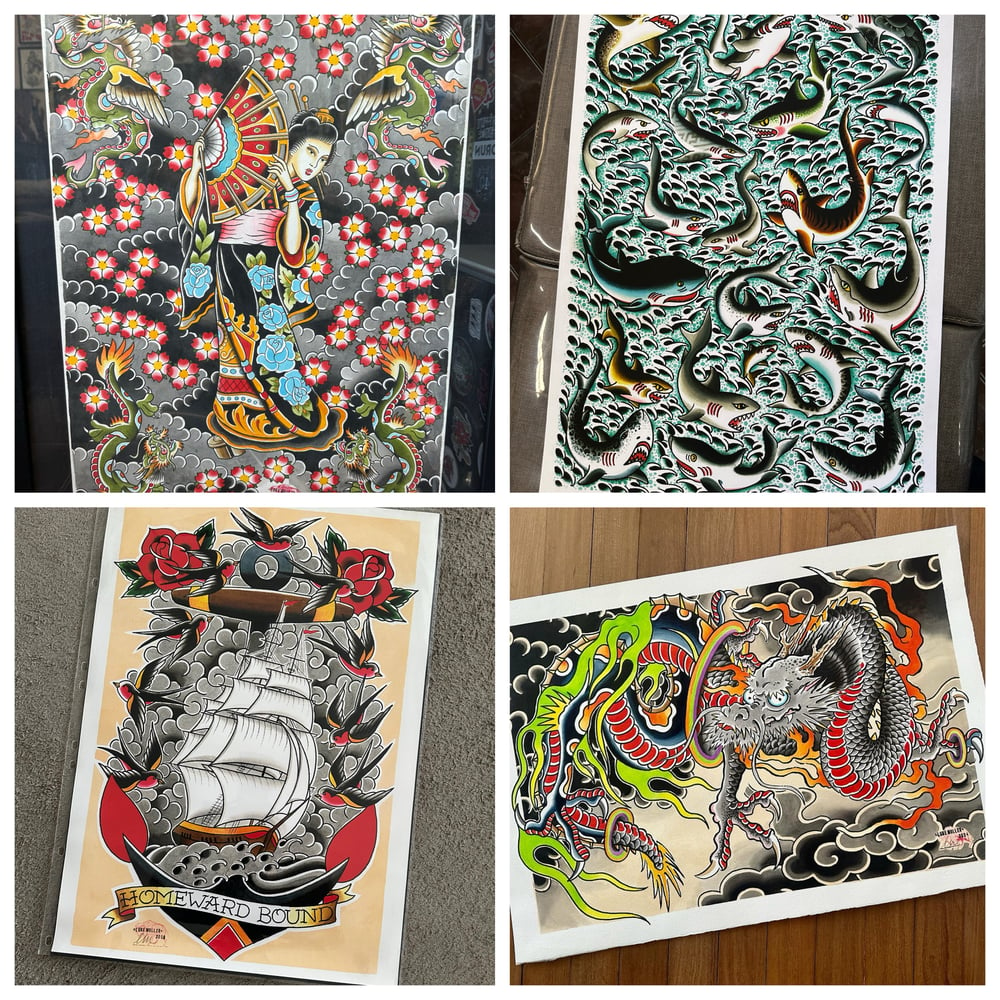 Image of 4 print bundle 