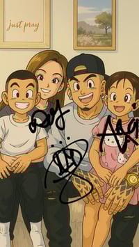 LGNDGANG SIGNED PRINT