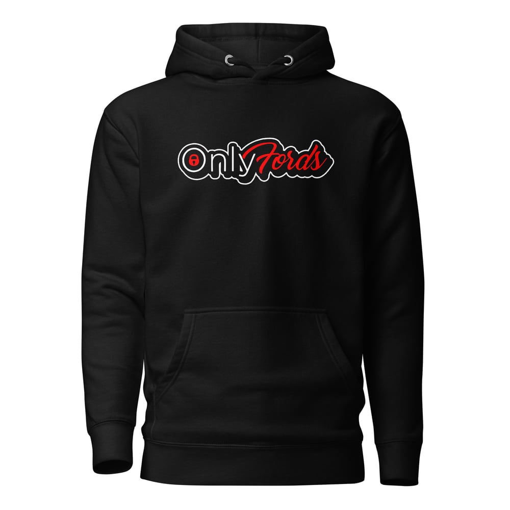 Image of Red Only Hoodie