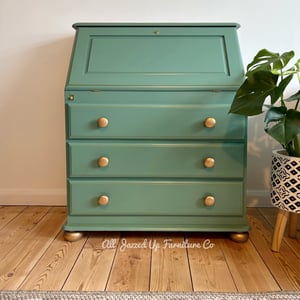 Image of Solid Pine Ducal Writing Bureau