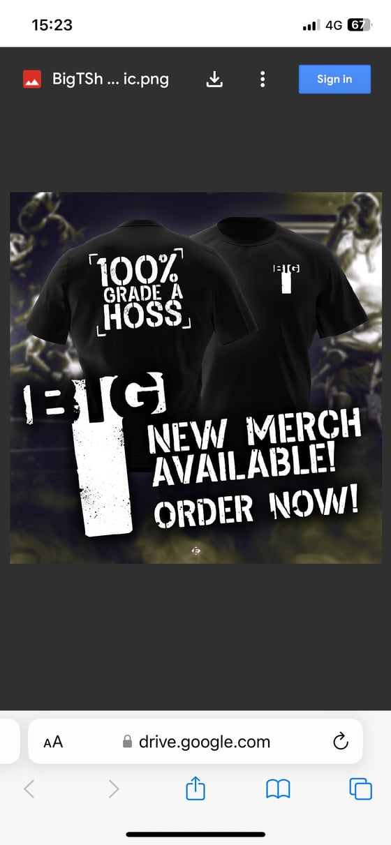 Image of ‘100% Grade A HOSS’ T-Shirts