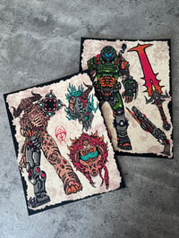 Image 1 of Doom prints set