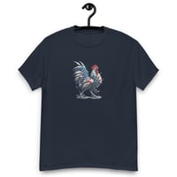 Image 4 of Unisex classic tee, Americana Rooster Patriotic Tee