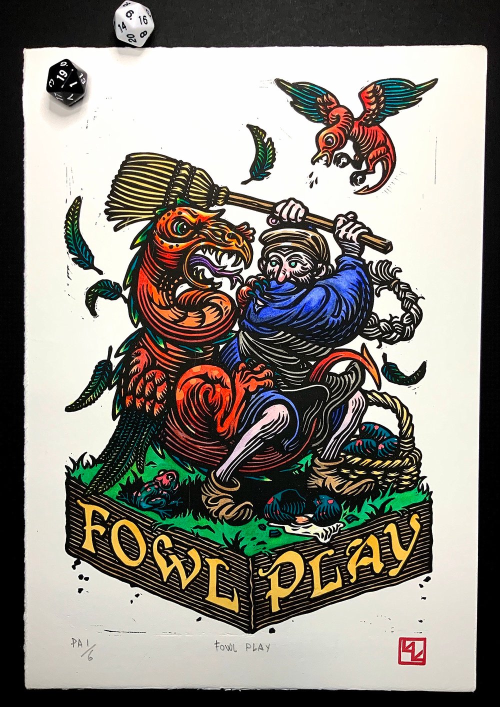 Fowl Play  Print