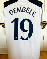 Image 7 of Tottenham Hotspur “DEMBELE 19” 2016/17 Home Shirt + UCL patches (L)
