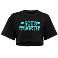 God’s Favorite Cropped T-shirt