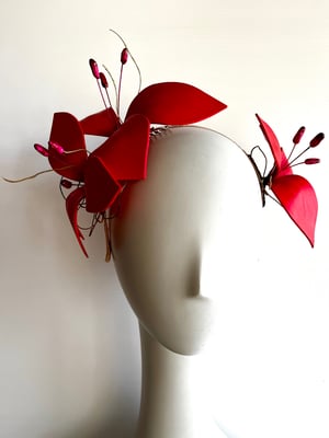 Image of Red headpiece #3