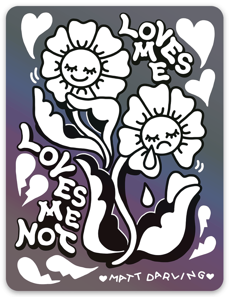 Image of 2026 holographic sticker set