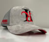 Suede trucker hat