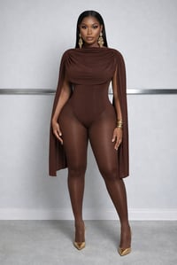 Image 1 of Aura Draped Romper(2 colors)