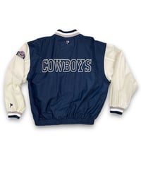 Image 2 of Dallas Cowboys Pro Player Vintage NFL Jacket  