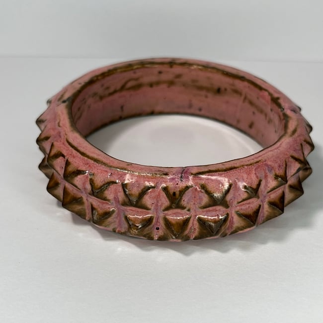 Cherry Blossom Studded Bracelet - 7.25 in Inner Diameter