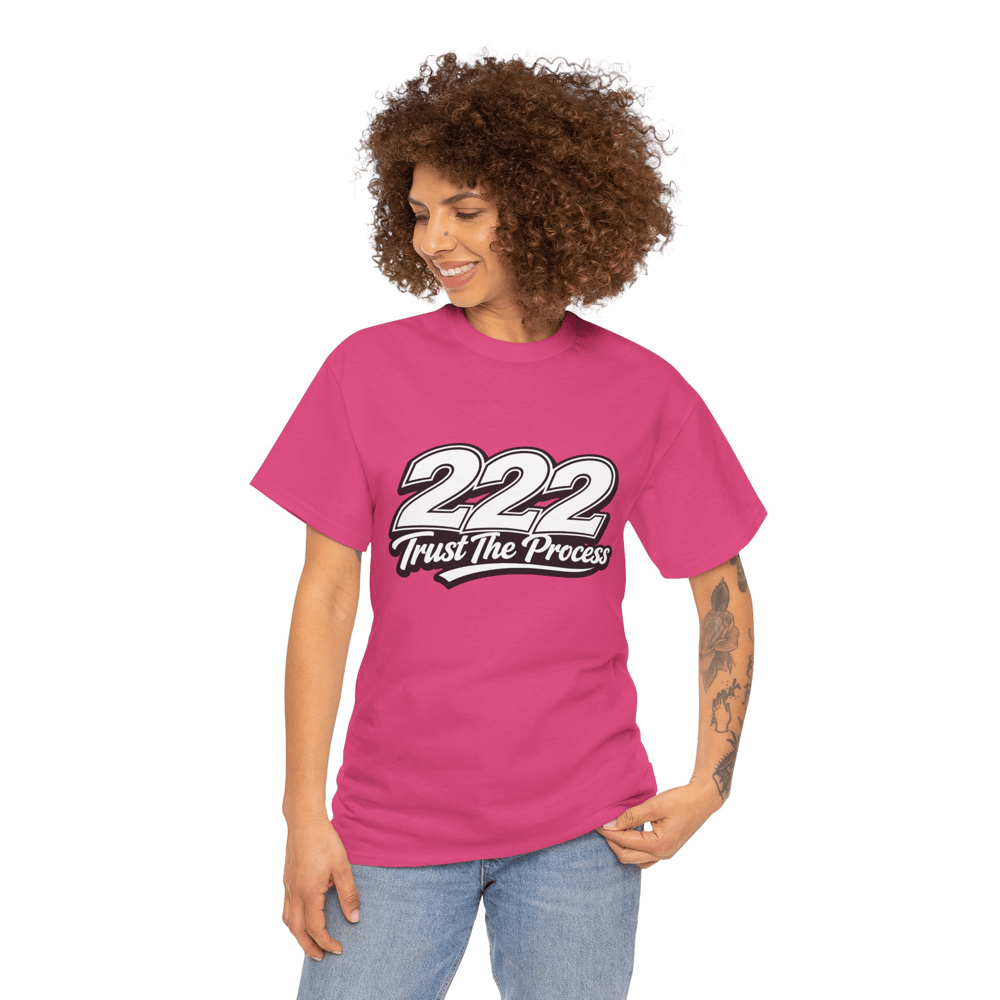 Image of Unisex T-Shirt — "222 Trust The Process" Graphic Tee