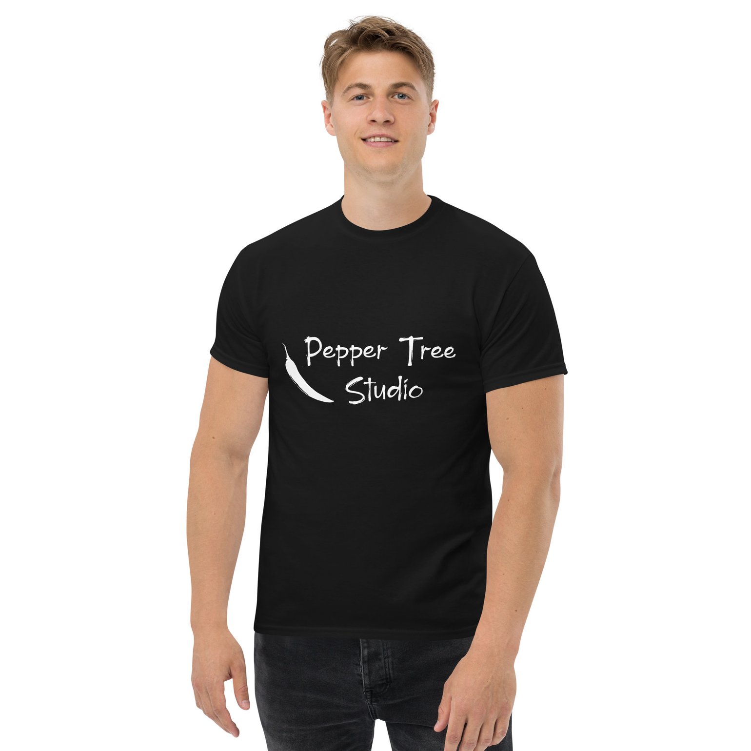 Image of Pepper Tree Studio Classic Tee (White Print)