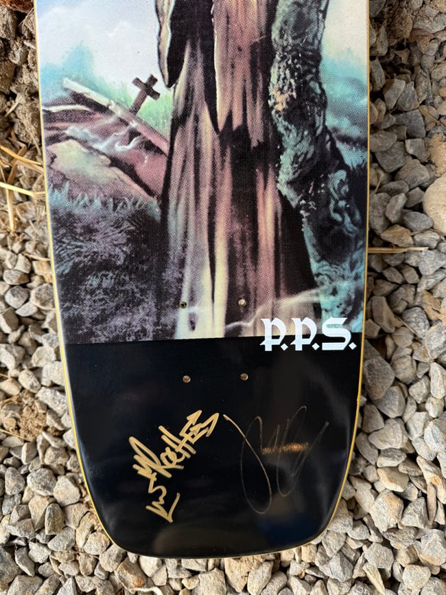 TSOL dance with me skateboard [SIGNED] 