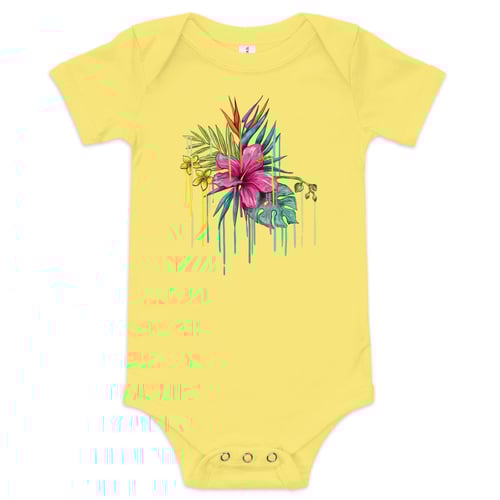 Image of Baby floral Bodysuit -Single