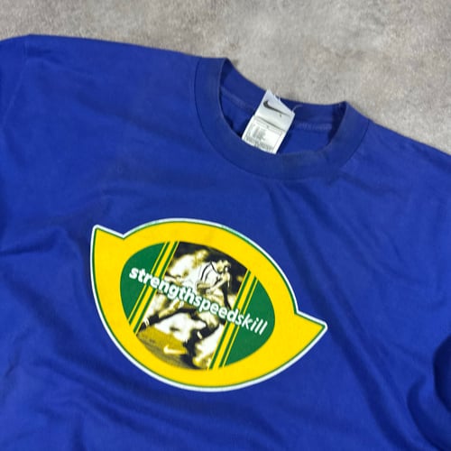 Image of Late 1990s Nike R9 T-shirt, Size XL