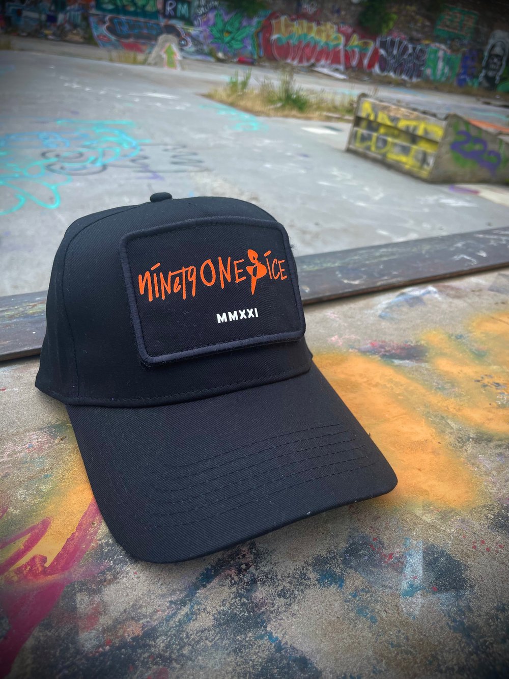 Image of Black Snapback Cap