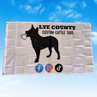 Image 1 of LYE COUNTY CUSTOMS FLAG