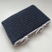 Image 1 of Pochette de livre - Bleu jean 