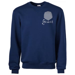 Image of Get Use 2 It Crewneck Navy