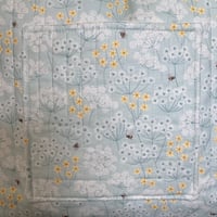 Image 5 of wildflower & bee quilted & lined summer tote
