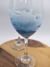 Image 2 of ocean wine glasses - stemmed