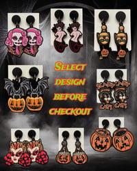 Image 1 of Select Acrylic Earrings Part 2