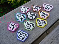 Image 3 of FUCK ICE custom brooch