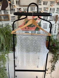 Image 1 of Sheer pearl top