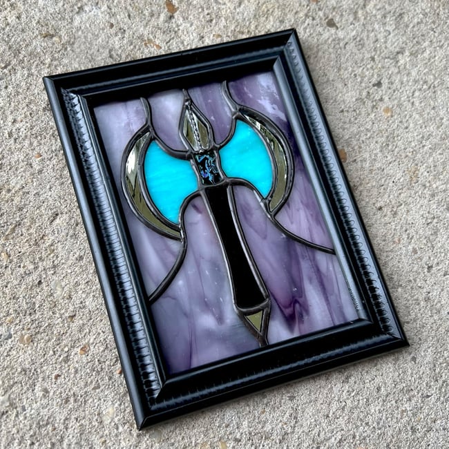 Battle Axe Framed