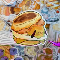 Image 3 of Savory Breakfast Pup Stickers