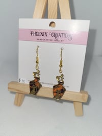 Spooky Cat Bottle Earrings 