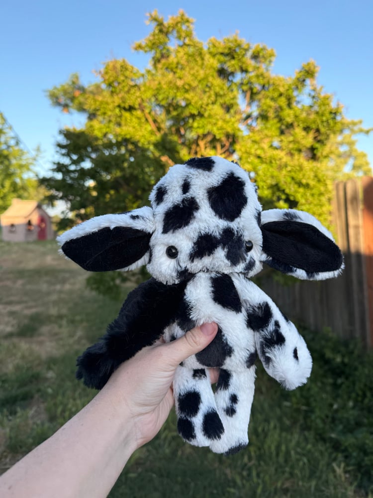 Image of spotty floppy baby