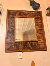 Image 5 of Bridle Cow Hide Mirror