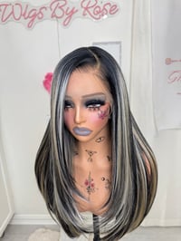 Image 13 of Edgy black highlights luxury (ready to ship) 