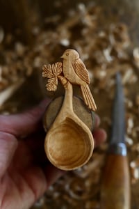 Image 1 of Long Tailed Tit Coffee Scoop. 