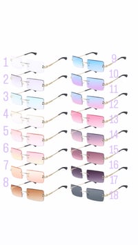 Image 3 of Summer Unisex Frameless Shades